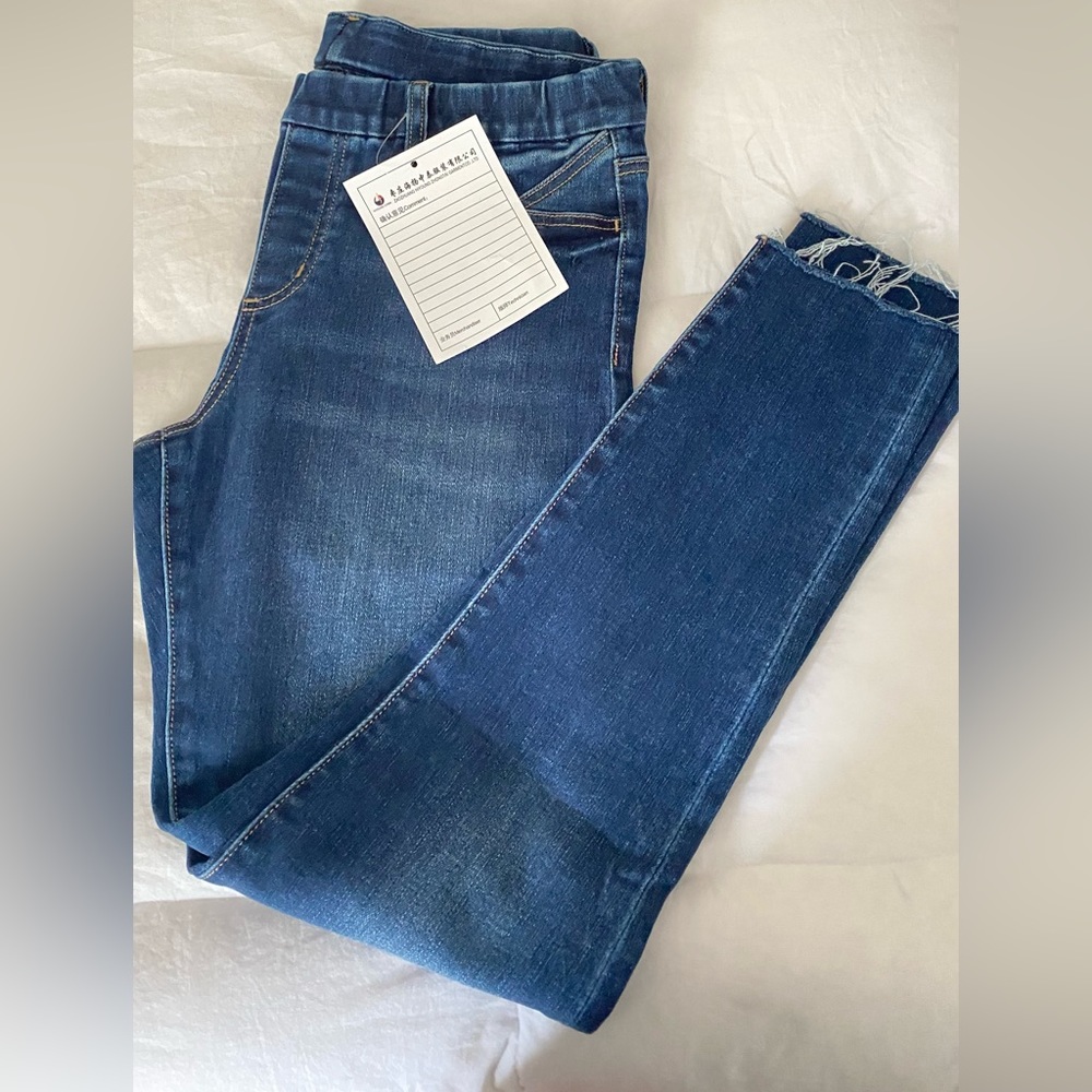 kancan elastic waist jeans